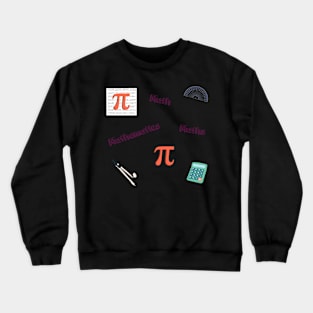 Mathematics Sticker Pack Crewneck Sweatshirt